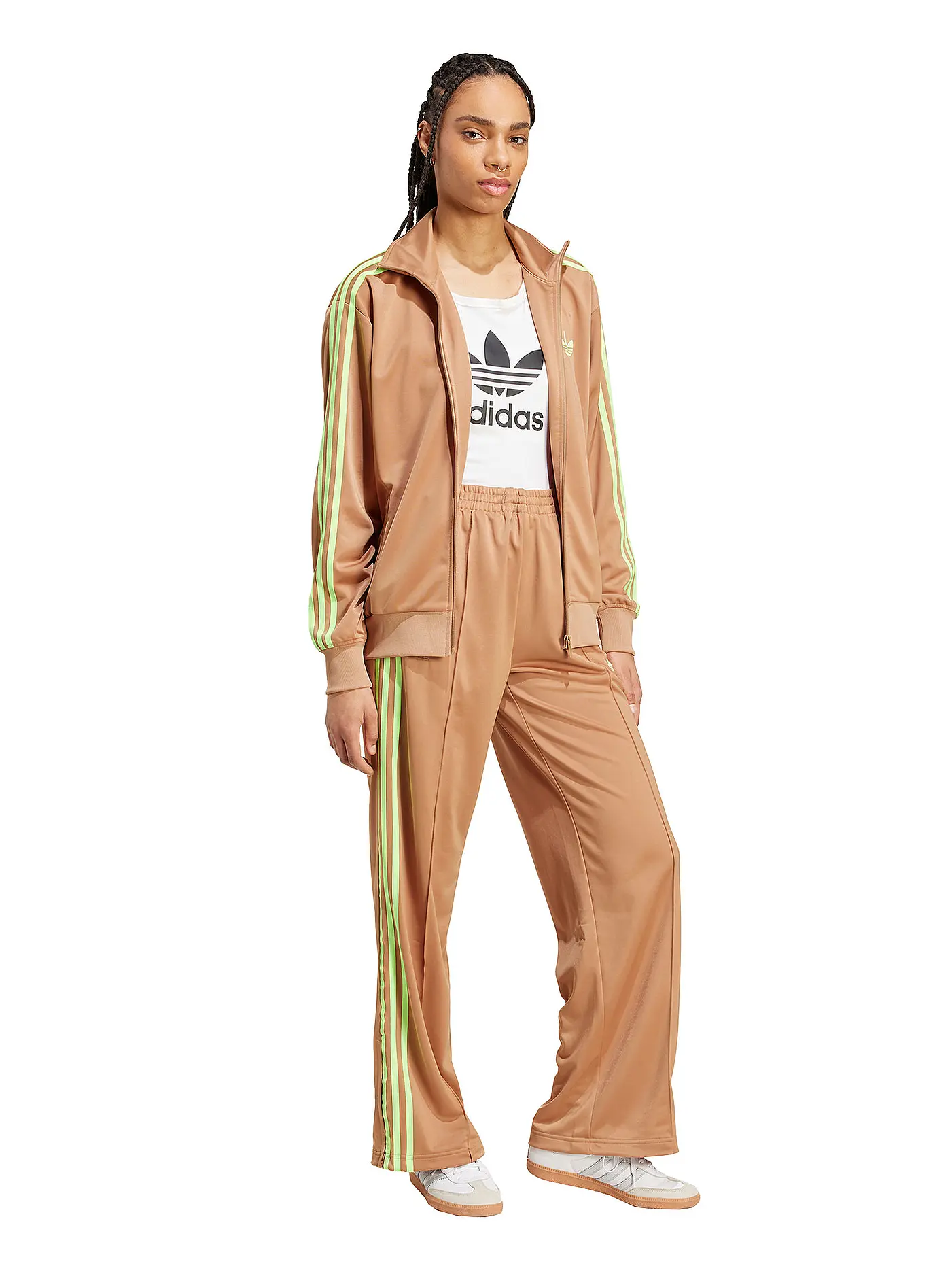 ADIDAS ORIGINALS | Sweatjacke FIREBIRD | beige